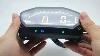 Universal Led Adjustable Speedometer 10000rpm Display Speedometer Odemeter Tachometer Moto Dashboard