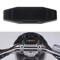 Universal Motorcycle LCD Digital Speedometer Odometer Tachometer Fuel Gauge Dash