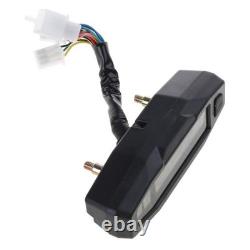 Universal Motorcycle LCD Digital Speedometer Odometer Tachometer Fuel Gauge Dash