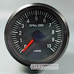 VDO ELECTRONIC TACHOMETER 80mm / 10000 UPM / 12V TACHOMETER