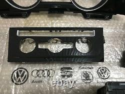 VW Golf 7 5G Deckor Blende Leiste Tacho Blenden Zierleiste Schwarz 5G0857059