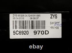 VW Jetta 1.4TSI Hybrid Speedometer USA 160MPH/H 5C6920970D VDO instrument cluster