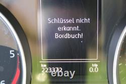 VW Passat 3C 3G B8 speedometer 223,000 km 3G0920741A diesel TDI glass defective