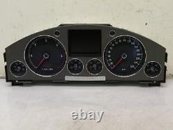 VW Phaeton 2006 LHD 3.0 Tdi speedometer instrument cluster speedometer Km/H 3D0920885A