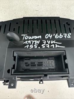 VW Touran Caddy Speedometer Instrument Cluster 1T0920860A