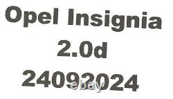 Vauxhall Insignia B 2.0d Grand Tourer 39113401 Instrument Cluster Speedometer Digital