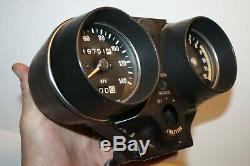 Vintage 1974 Kawasaki H1 Triple Speedometer Tachometer Speedo Gauge Drag race