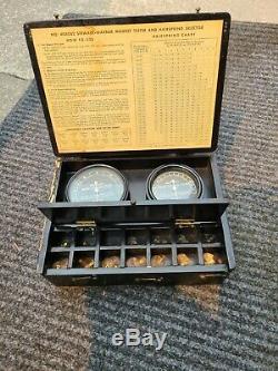 Vintage 40's Stewart Warner Gauge Magnet Tester/ Hairspring Selector Tool COOL