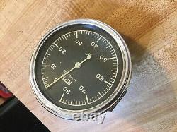 Vintage Corvette Black Widow Tach Tachometer Drag Race Gasser Scta Trog Hemi