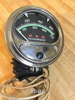 Vintage Nos 7k Sun Tach Tachometer Camaro Gto Mopar Mustang Cuda Muscle Car Era