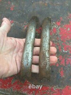 Vintage Rare Ford Speedster Model A T Bumper Iron Gaurd Push Tow Truck Scta Trog