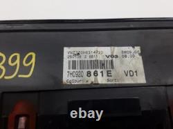 Volkswagen T5 2003-2008 Speedometer Tachometer Instrument Cluster 7H0920861E