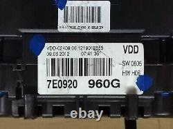Volkswagen Transporter T5 T5.1 10-15 Clocks Speedo Instrument Cluster 7e0920960g