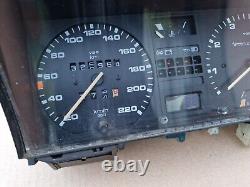 Vw Golf Jetta Mk2 Ce1 Speedometer Clocks Instrument Cluster Tacho Lhd Petrol Kmh
