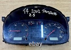 Vw T4 Transporter Caravelle 2.5 Tdi Instrument Speedo Cluster 7d0920902p 2002