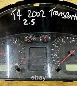 Vw T4 Transporter Caravelle 2.5 Tdi Instrument Speedo Cluster 7d0920902p 2002