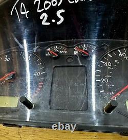 Vw T4 Transporter Caravelle 2.5 Tdi Instrument Speedo Cluster 7d0920902p 2003