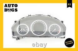 W204 C180 speedometer instrument cluster speedometer 260 km/h manual transmission A2045402648 VDO