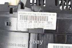 W204 C180 speedometer instrument cluster speedometer 260 km/h manual transmission A2045402648 VDO