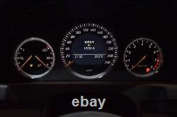 W204 C180 speedometer instrument cluster speedometer 260 km/h manual transmission A2045402648 VDO