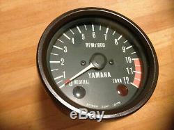 Yamaha RD125DX Clock Set Speedo Speedometer Rev Counter Tachometer