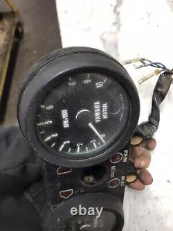 Yamaha RD350 RD 350 Gauges Meters Speedometer Speedo Tachometer Tach